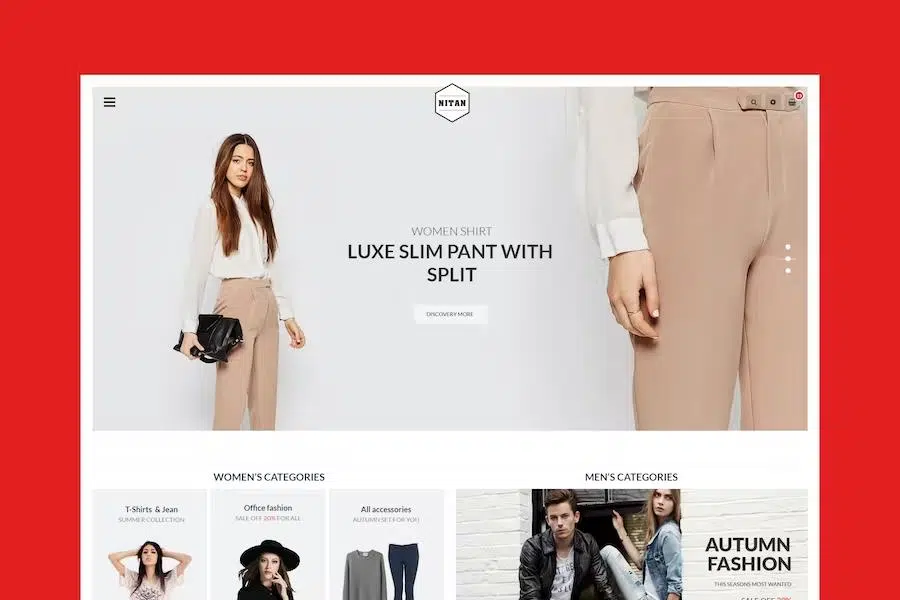 Nitan – Fashion WooCommerce WordPress Theme