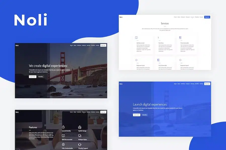 Noli – Responsive Coming Soon Template