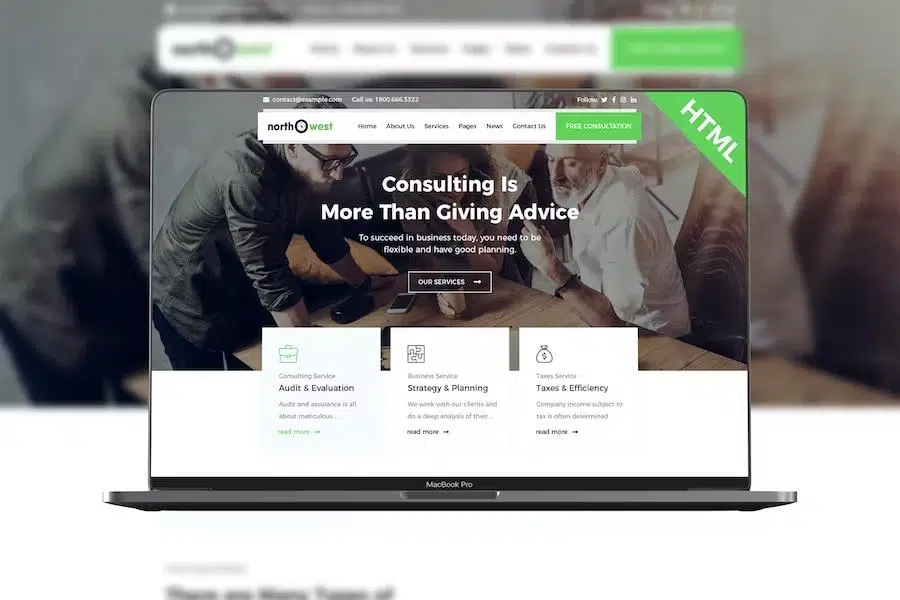 Northwest – Consulting HTML Template