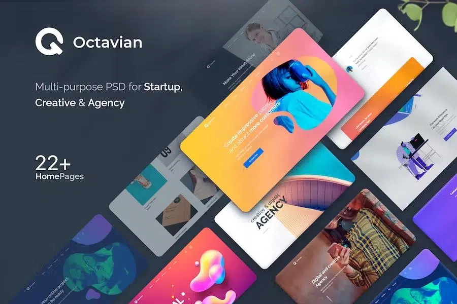 Octavian – Multipurpose Creative HTML5 Template