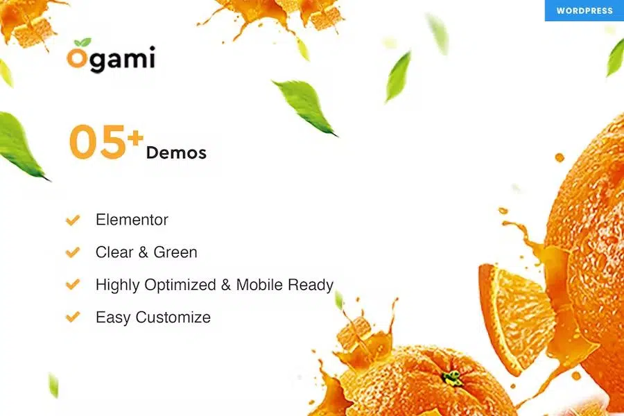 Ogami – Organic Store WordPress Theme