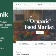 Oganik – HTML Template For Organic Food Products & Agriculture Farm