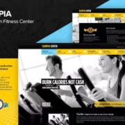 Olimpia Responsive Fullscreen Fitness Center