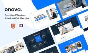 Onova – Technology IT Solutions & Services HTML5 Template