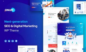 Onum – SEO & Marketing Elementor WordPress Theme