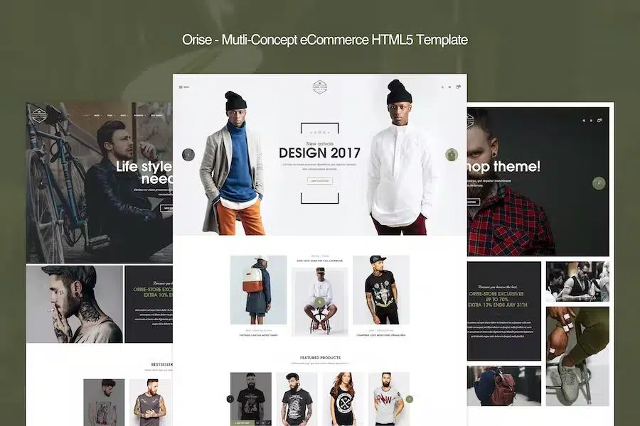 Orise – Mutli-Concept eCommerce HTML5 Template