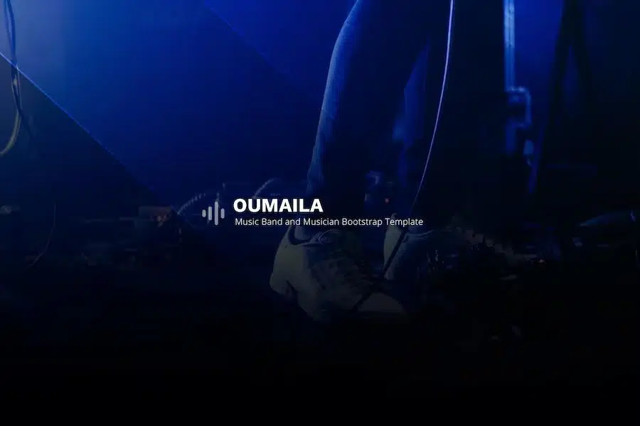 Oumaila – Music Band Template