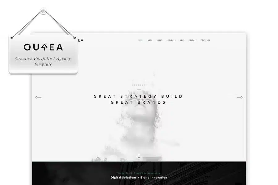 Ourea – Creative Portfolio Agency Template