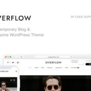 Overflow – Contemporary Blog & Magazine WordPress Theme
