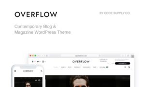 Overflow – Contemporary Blog & Magazine WordPress Theme