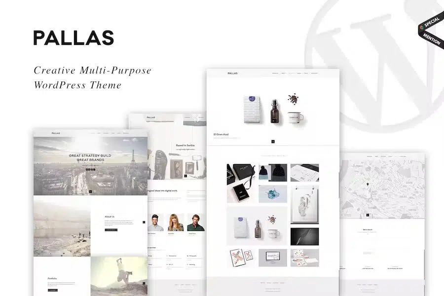 Pallas – Creative Multi-Purpose WordPress Theme