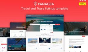 Panagea – Travel and Tours listings template