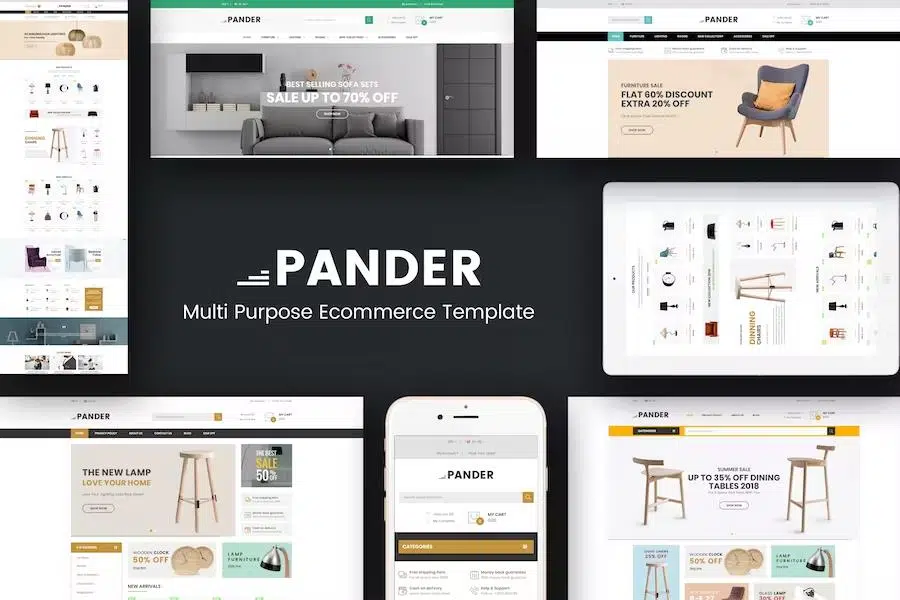 Pander – Furniture Responsive OpenCart Theme