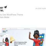Paper Plane – Modern WordPress Blog Theme