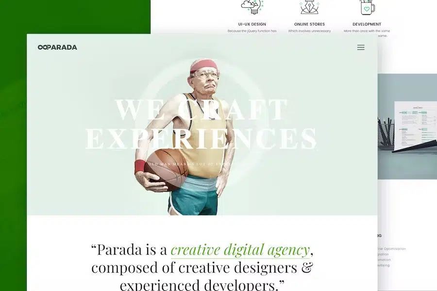 Parada – Creative Agency Template