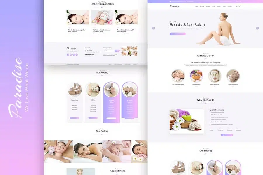 Paradise – Multipurpose HTML Template