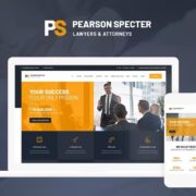 Pearson Specter – WordPress Theme for Lawyer & Attorney