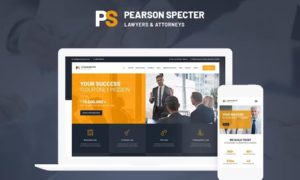 Pearson Specter – WordPress Theme for Lawyer & Attorney