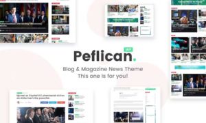 Peflican – A Newspaper and Magazine WordPress Theme