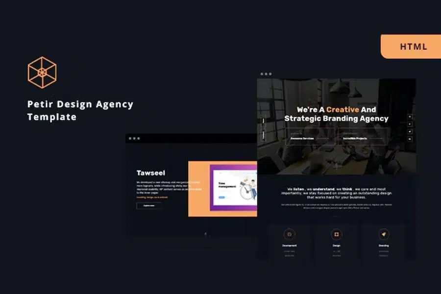 Petir – Design Agency HTML Template