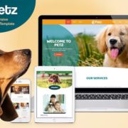 Petz – Responsive HTML Template