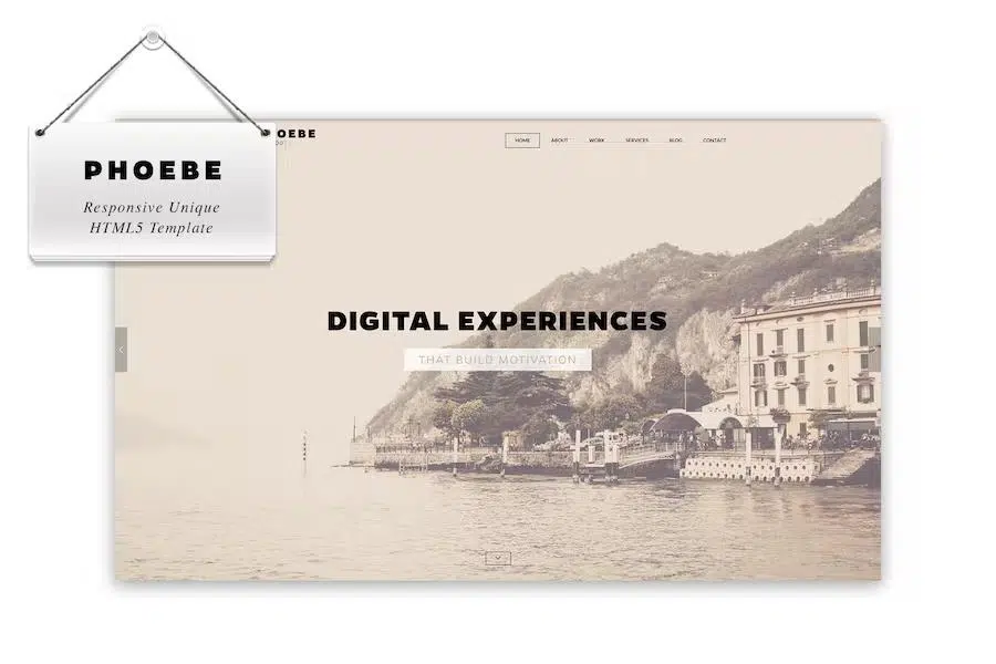 Phoebe – Responsive HTML5 Template