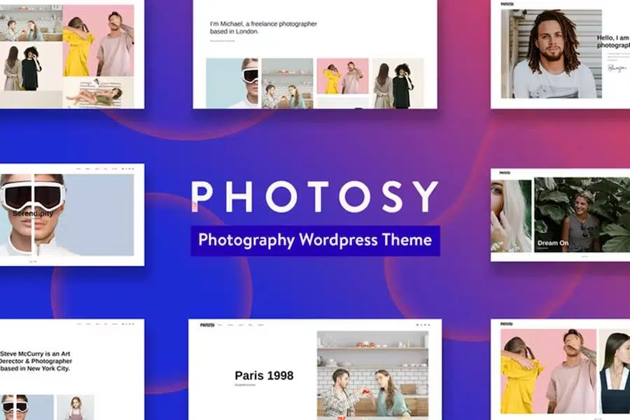 Photosy – Photography WordPress Theme