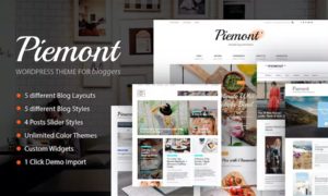 Piemont – Premium Travel & Lifestyle Responsive WordPress Blog Theme