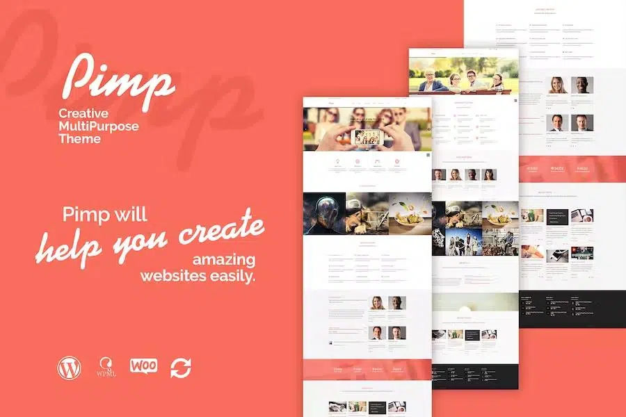 PIMP – Creative MultiPurpose Theme