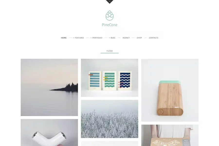 PineCone – Creative Portfolio and Blog for Agency