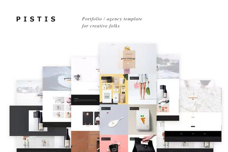 Pistis – Creative Portfolio Agency Template