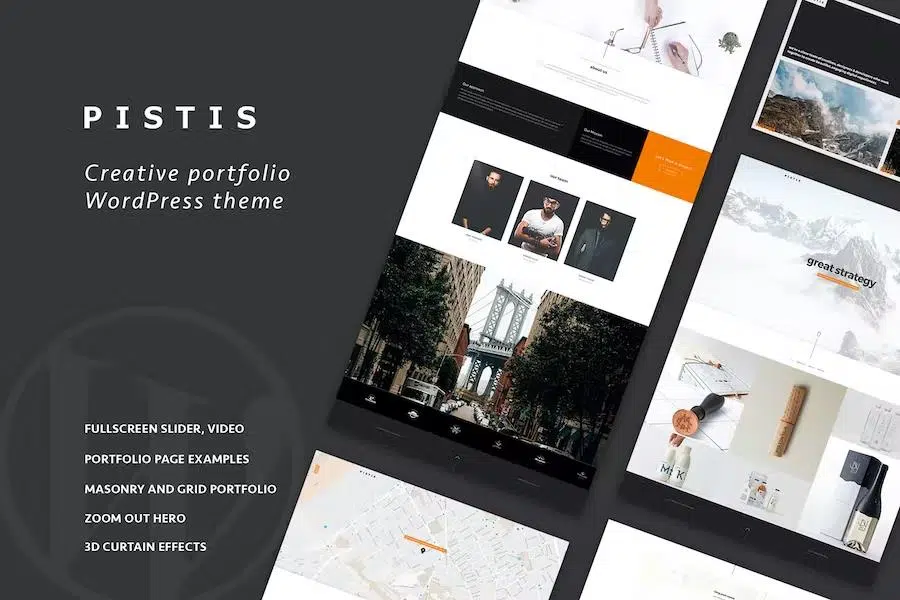 Pistis – Creative Portfolio Agency WP Theme