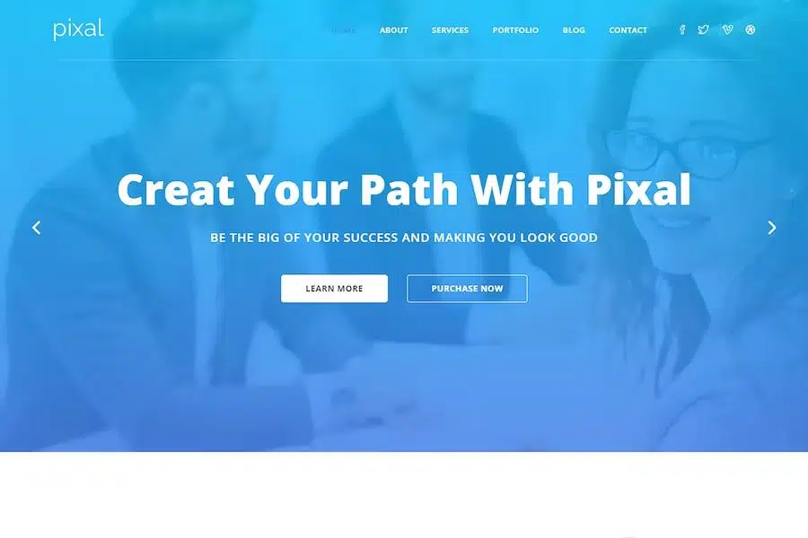 Pixal – Multipurpose HTML Template