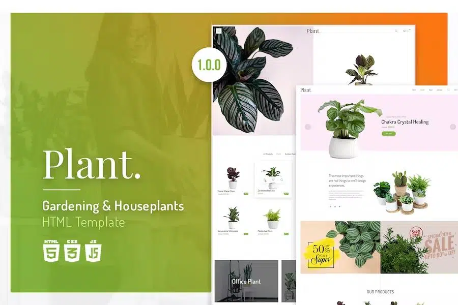 Plant – Gardening & Houseplants HTML Template