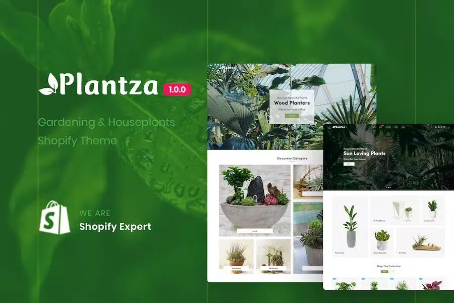 Plantza – Gardening & Houseplants Shopify Theme