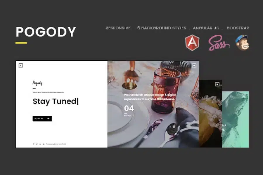 Pogody – Responsive HTML5 Coming Soon Template