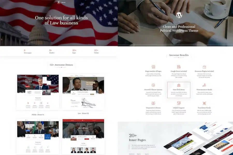 Politix – Political Campaign WordPress Theme