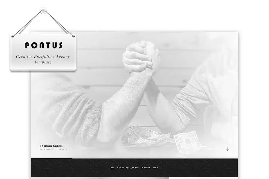 Pontus – Creative Portfolio Agency Template