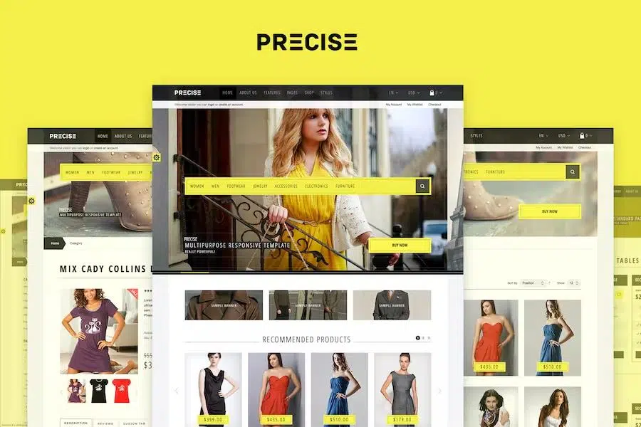 Precise – Multipurpose Responsive Magento Theme