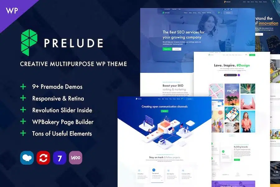 Prelude – Creative Multipurpose WordPress Theme