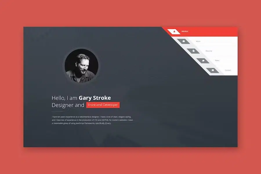 Premiumlayers – Responsive HTML vCard Resume