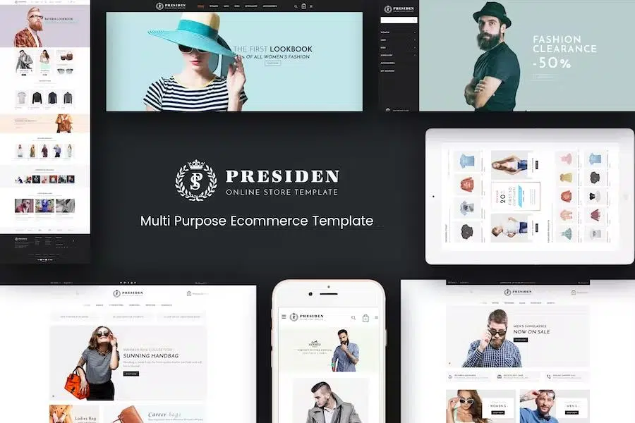 Presiden – Multistore Responsive Magento Theme