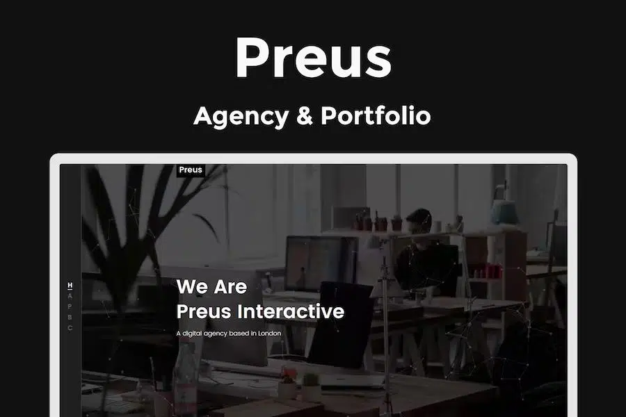 Preus – Digital Agency Portfolio Template