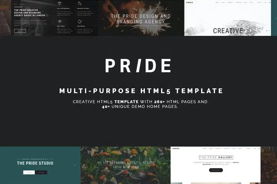 Pride – Multipurpose HTML5 Template