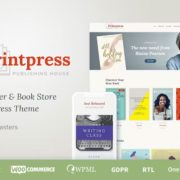 Printpress -Book Publishing WordPress Theme