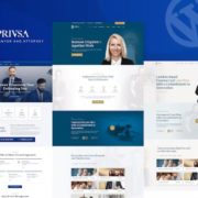 Privsa – Attorney and Lawyer WordPress Theme