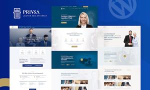 Privsa – Attorney and Lawyer WordPress Theme