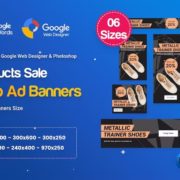 Product Sale Banners HTML5 D50 Ad – GWD & PSD