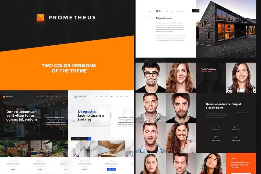 Prometheus – Multipurpose HTML Template