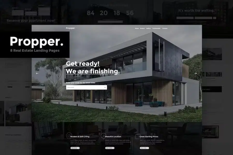 Propper – Responsive Architecture Template